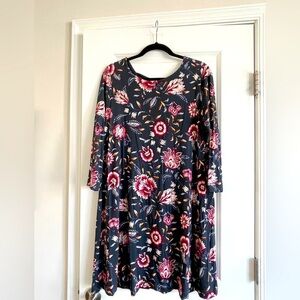 Loft like new rayon dress